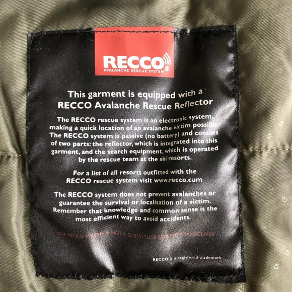 The North Face Ski Snow Board Plaid Jacket w RECCO & Detachable Hood Green Sz M - Picture 15 of 16